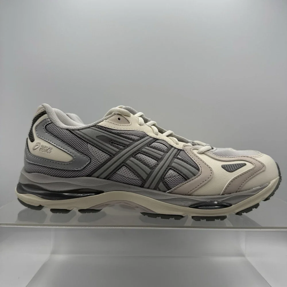 Brand New ASICS Gel K1011 Cloud Grey Cream Sneakers 1203A603-020 Men's Size 9